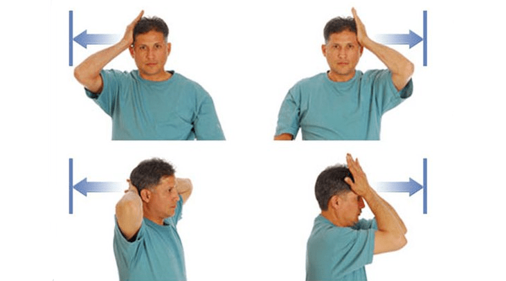 exercícios para dor de pescoço