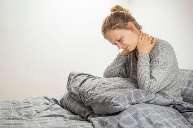 dor no pescoço com osteocondrose cervical