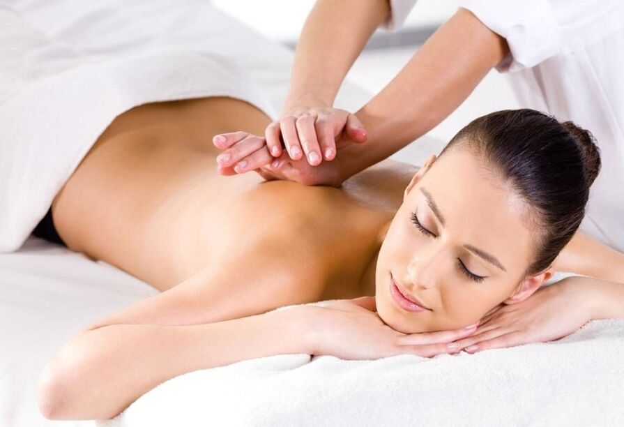massagem terapêutica para osteocondrose torácica