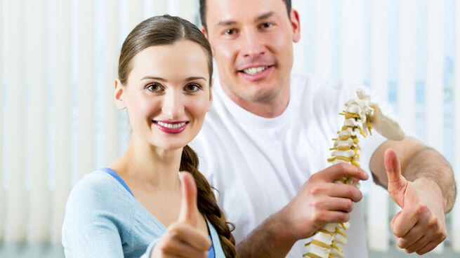 Com tratamento oportuno, o desenvolvimento da osteocondrose pode ser interrompido.