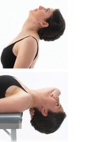 ginástica para o pescoço para osteocondrose