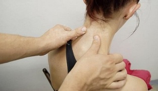 massagem para osteocondrose da coluna cervical